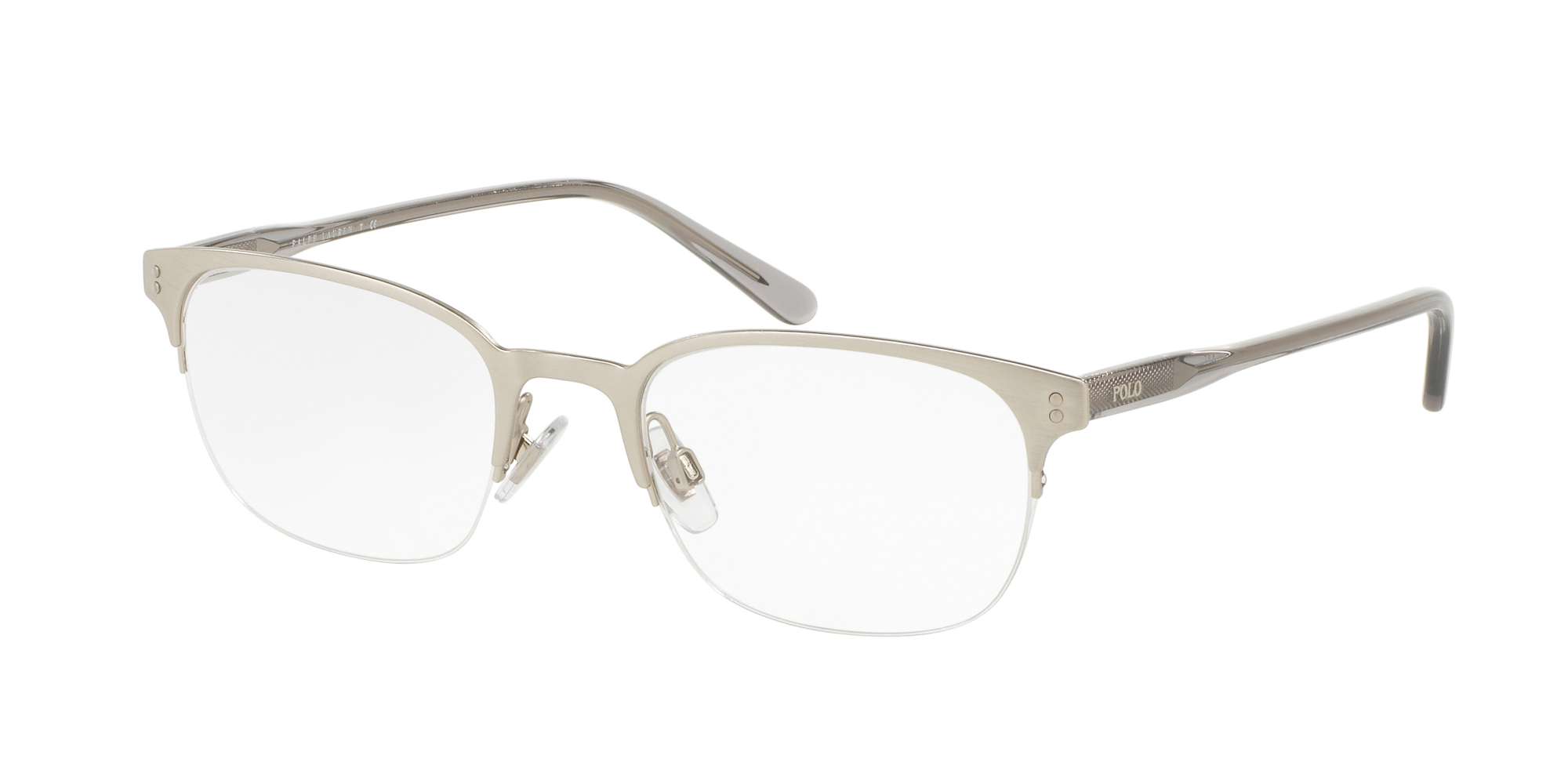 Matte Brushed Silver / null lenses