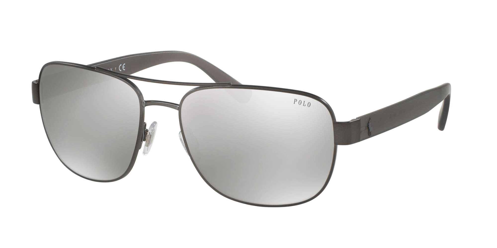 MATTE DARK GUNMETAL / MIRROR GREY lenses