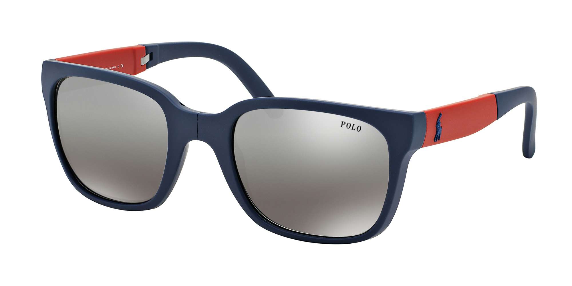 RUBBER BLUE / GREY GRADIENT MIRROR SILVER lenses