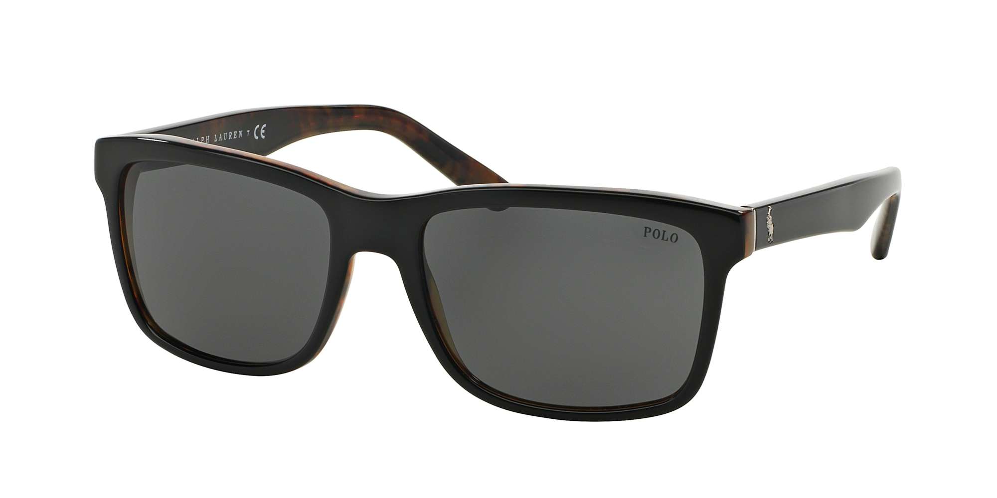 Top Black On Jerry Tortoise / GRAY lenses