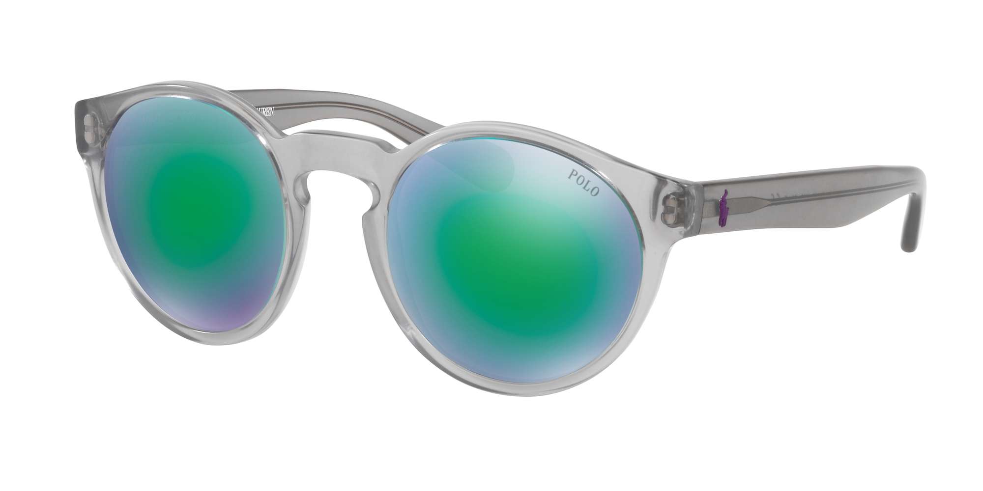 VINTAGE CRYSTAL GREY / GREY MIRROR GREEN lenses