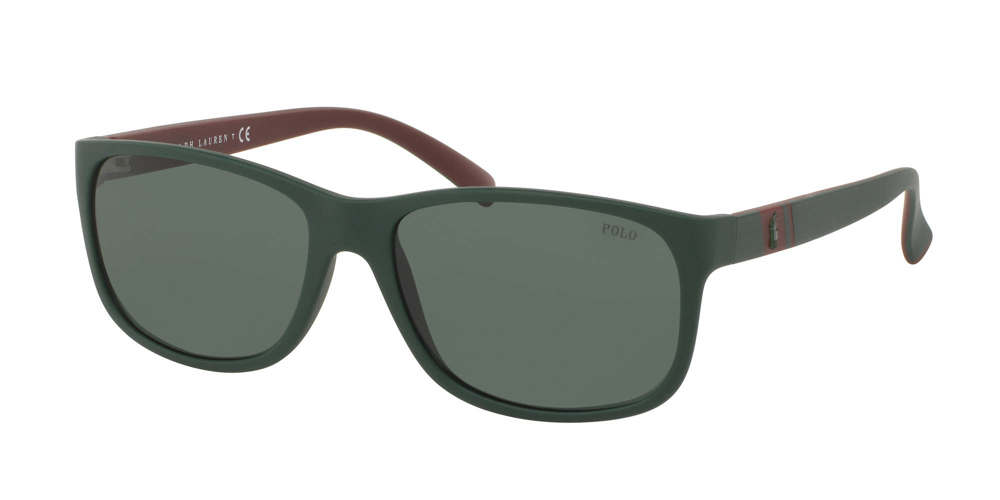 MATTE POLO GREEN / BOTTOL GREEN lenses