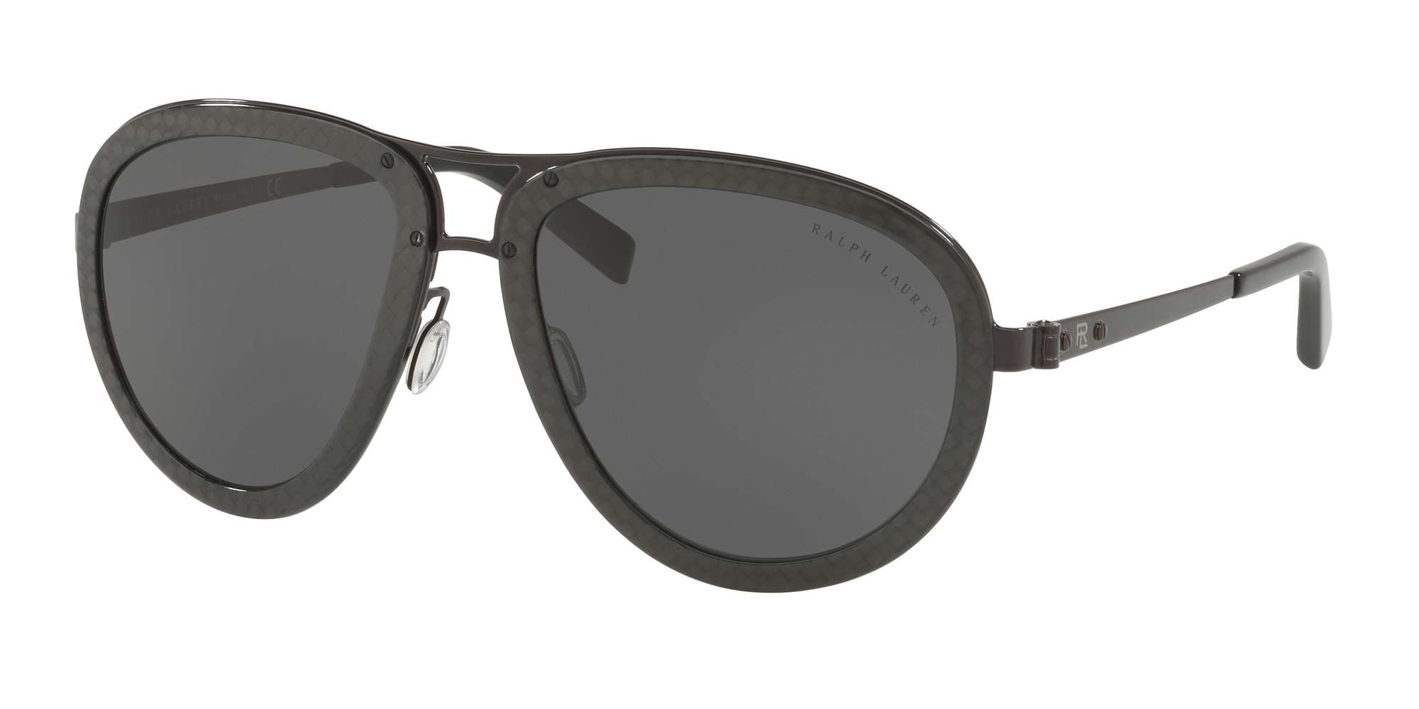 SHINY CARBON / DARK GREY lenses
