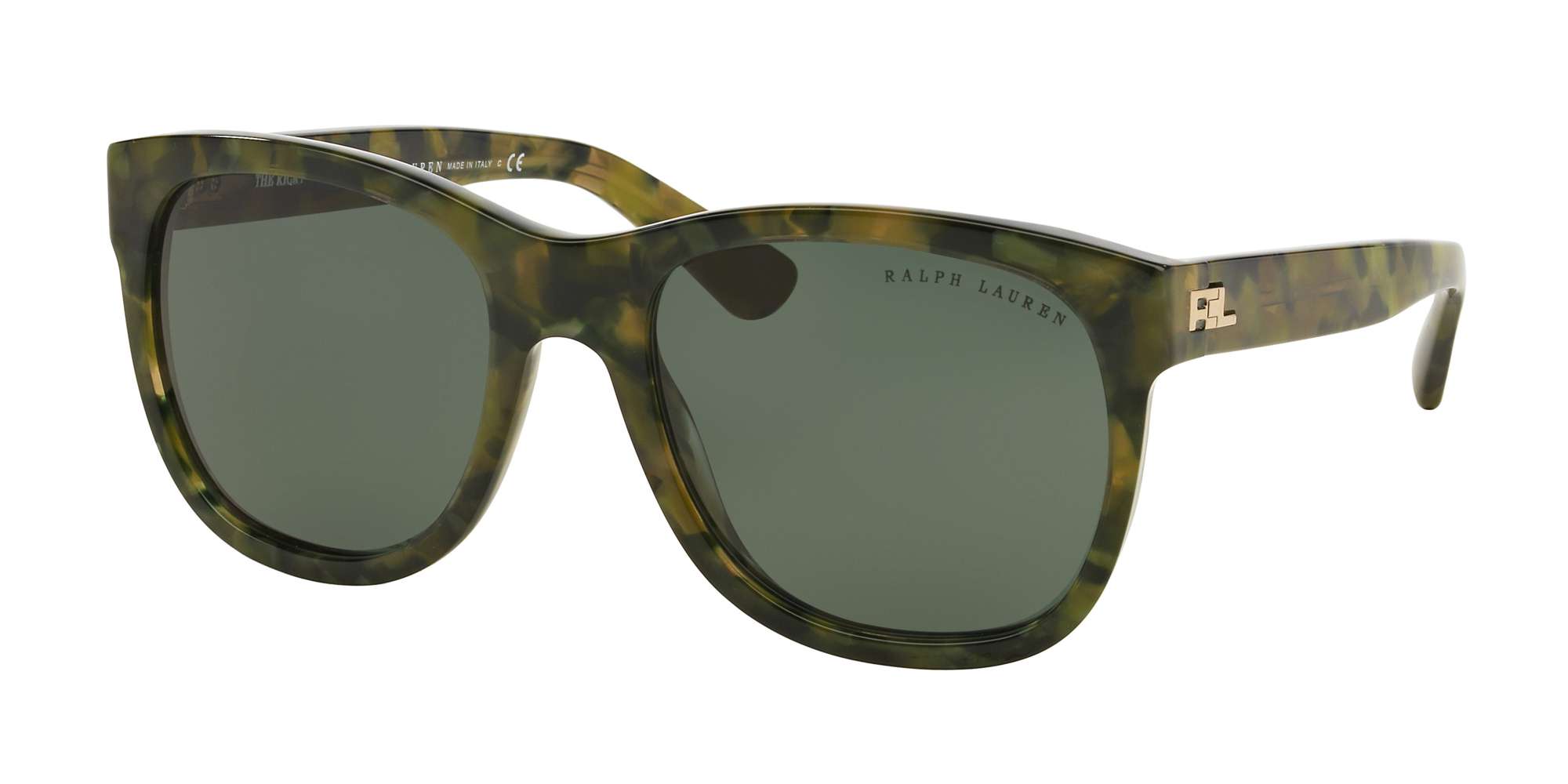 CAMOUFLAGE / DARK GREEN lenses