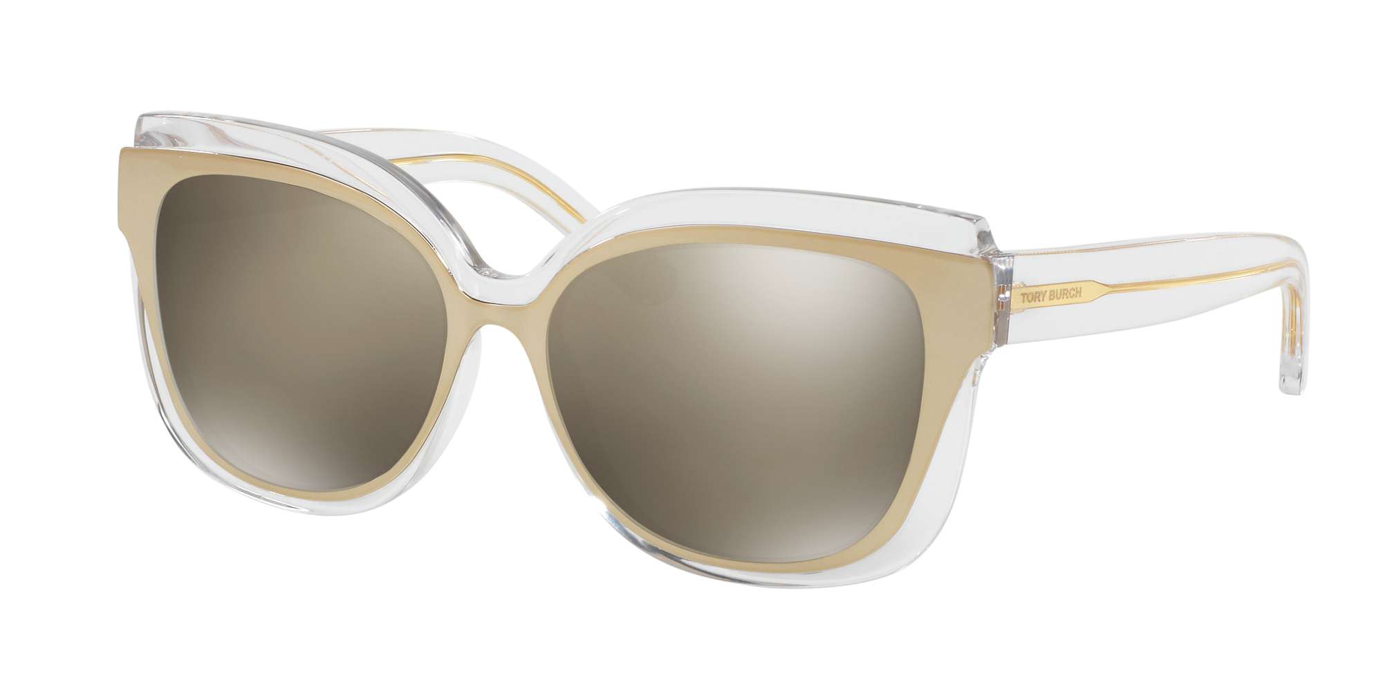 CRYSTAL/GOLD / GOLD FLASH MIRROR lenses