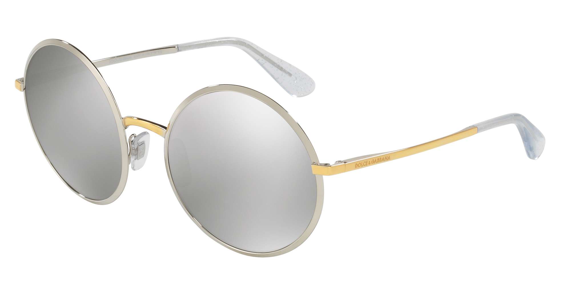SILVER/GOLD / LIGHT GREY MIRROR SILVER lenses