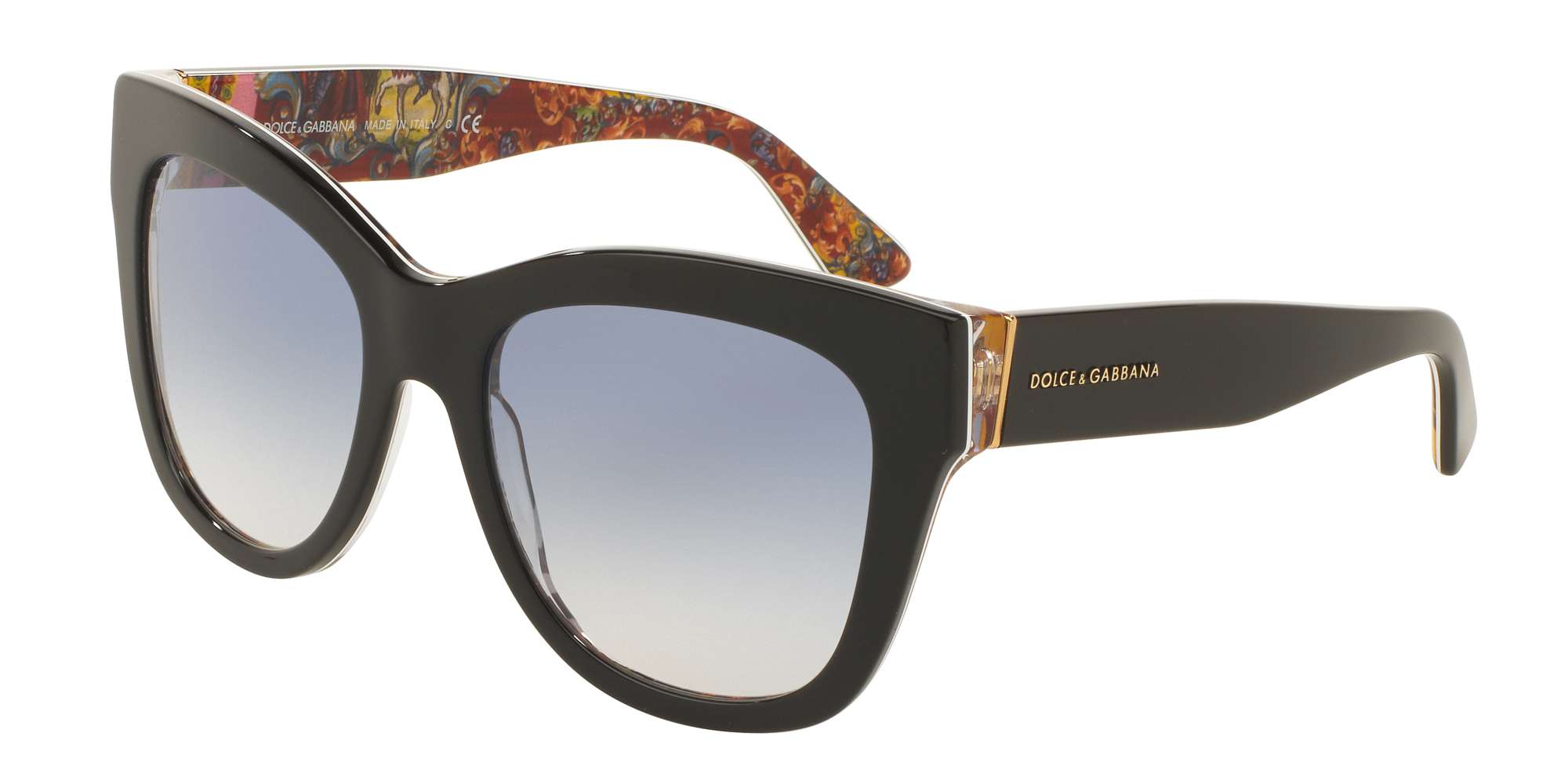 TOP BLACK/HANDCART / BLUE GRADIENT lenses