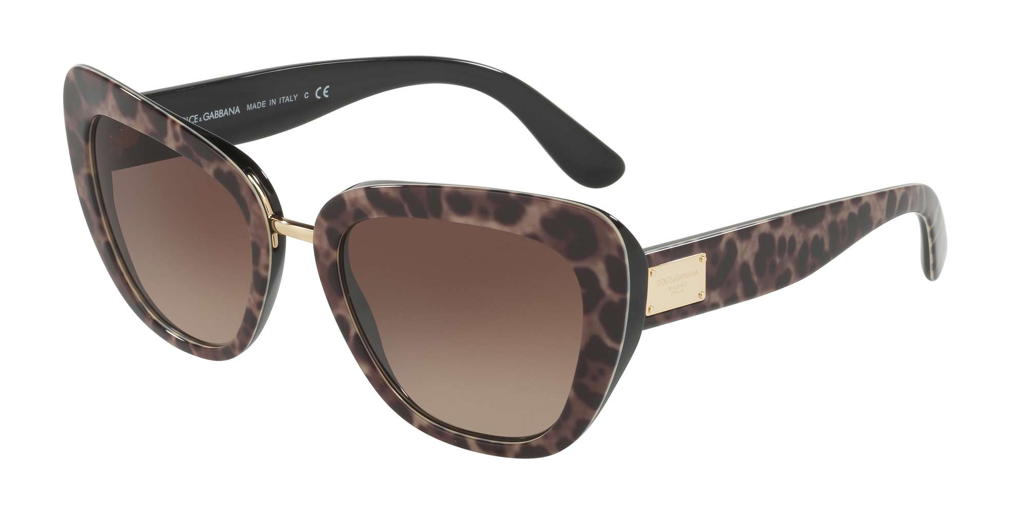LEOPRINT / BROWN GRADIENT lenses