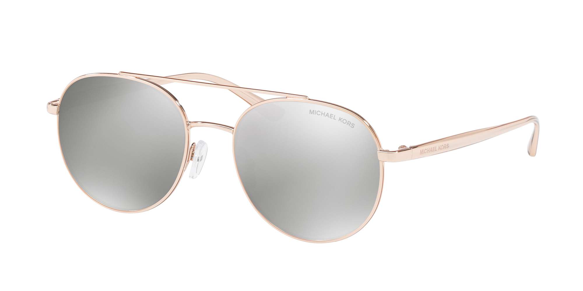 ROSE GOLD-TONE / SILVER MIRROR lenses