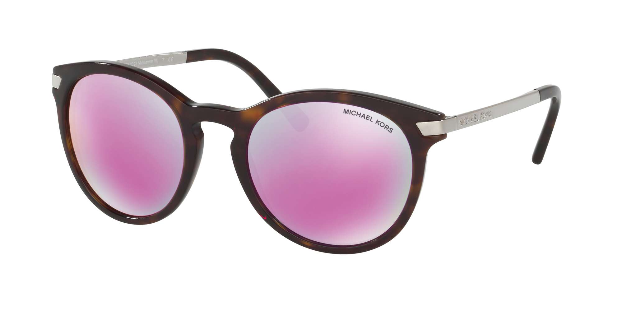 DARK TORTOISE / FUSCHIA MIRROR lenses