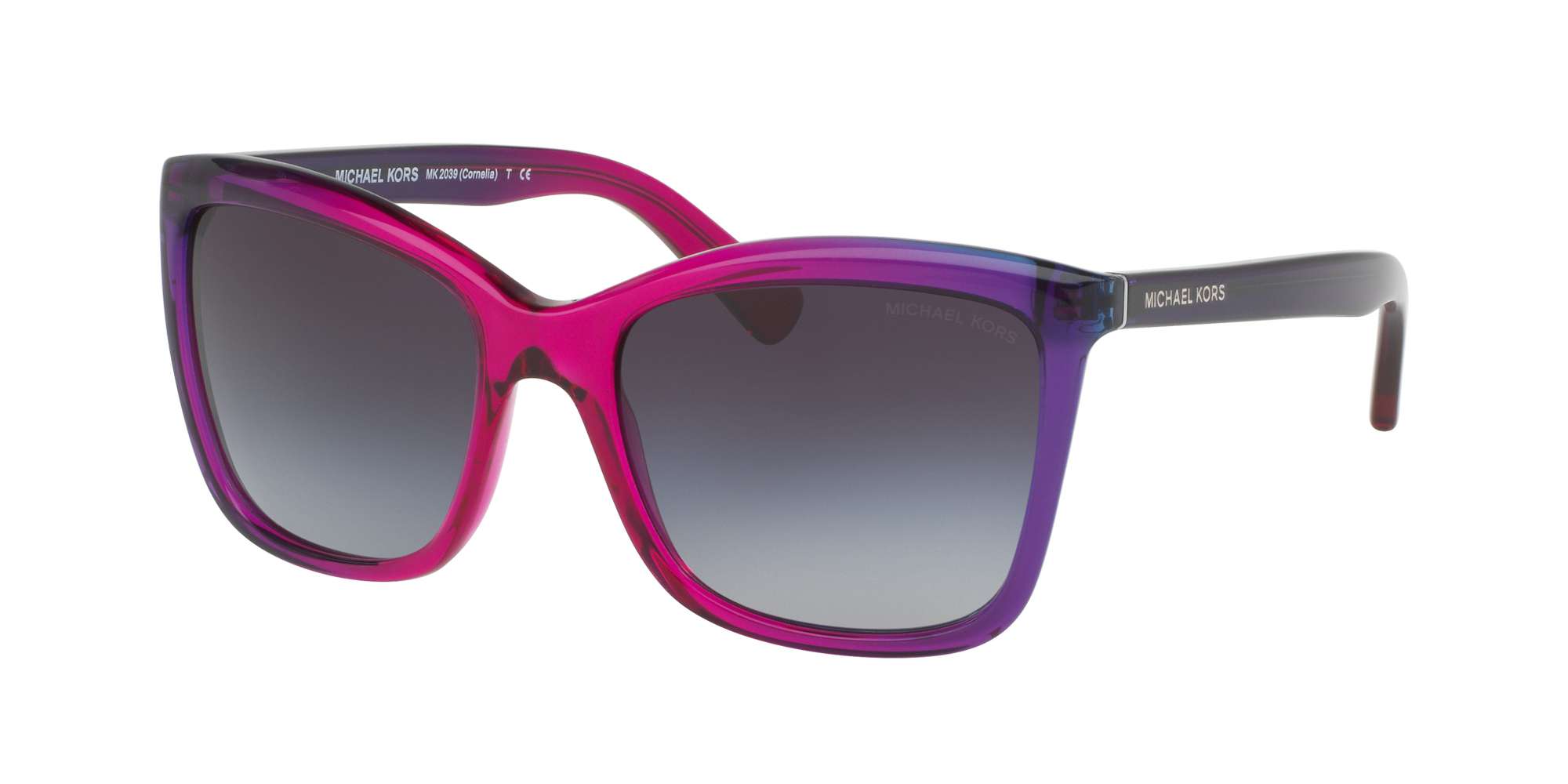 VIOLET PURPLE GRADIENT / LT GREY GRADIENT lenses
