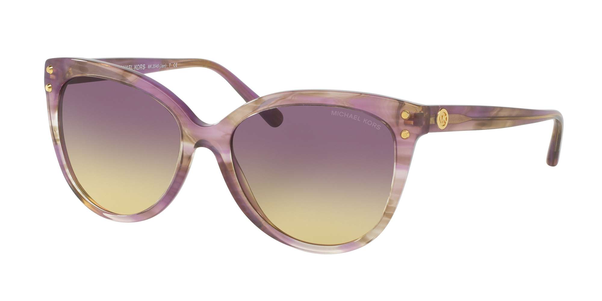 PURPLE FLORAL / PURPLE YELLOW GRADIENT lenses