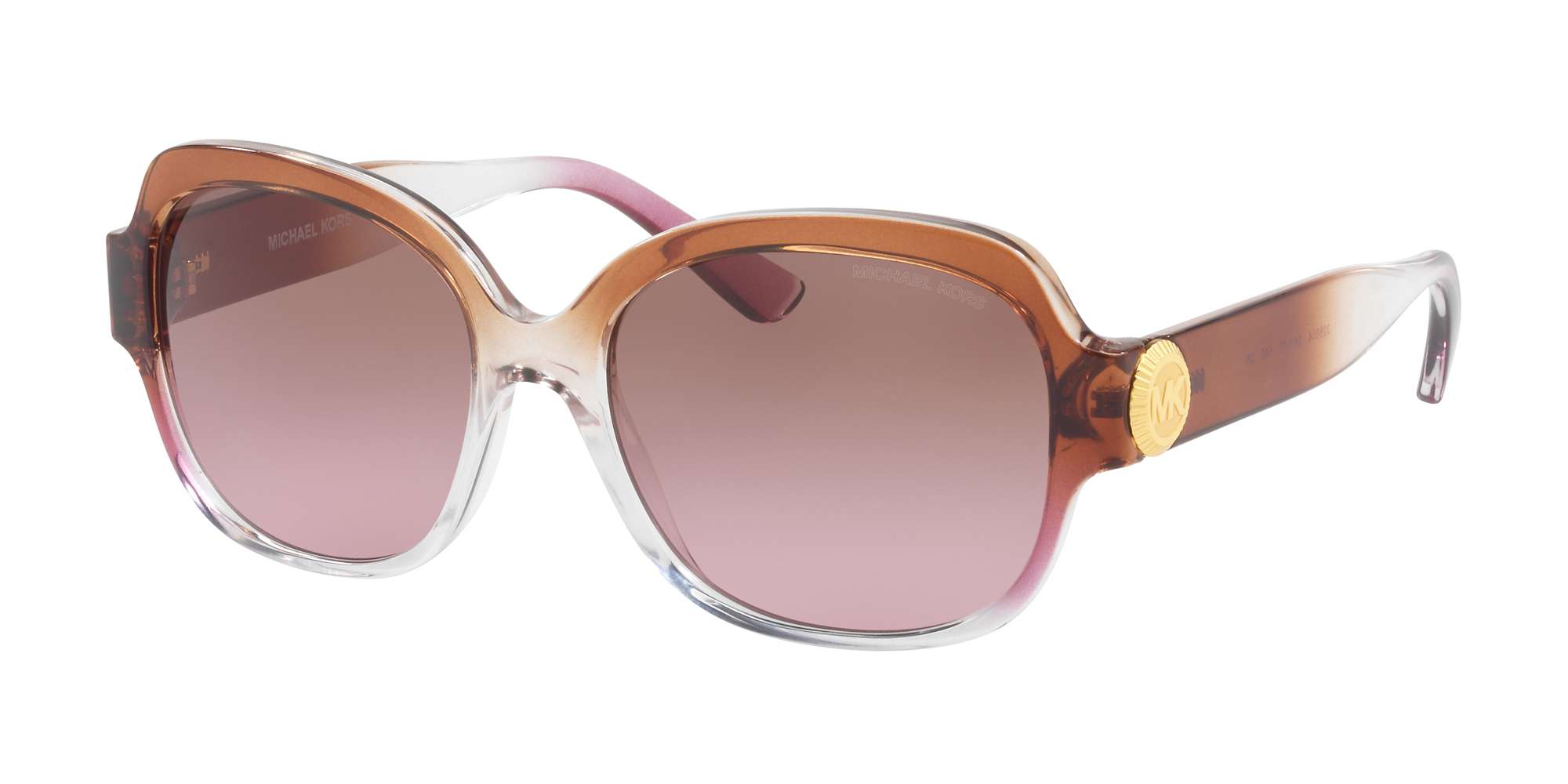 BROWN/PINK/CRYSTAL / BROWN ROSE GRADIENT lenses