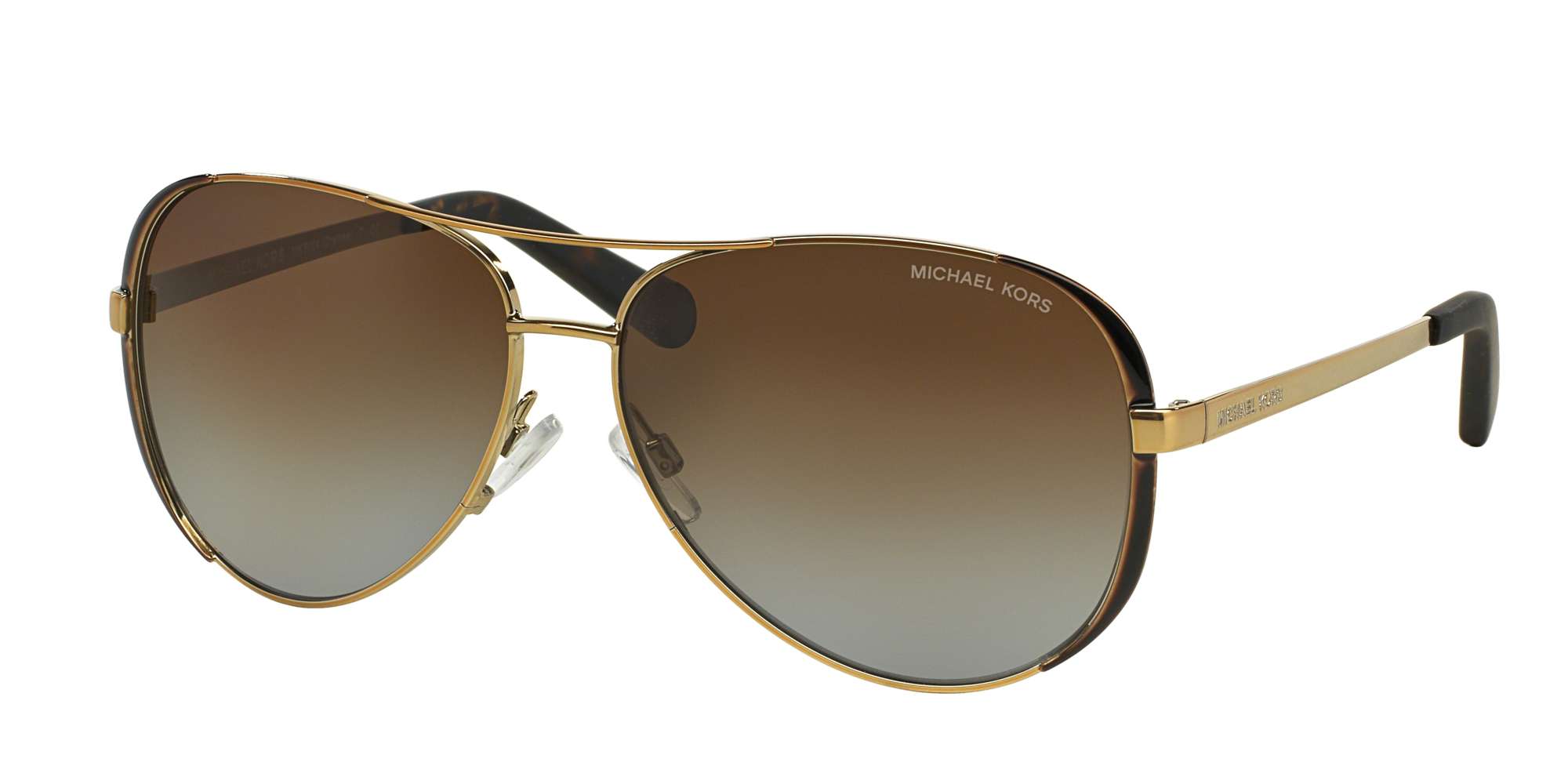 Gold - Dk Chocolate Brown / BROWN GRADIENT POLARIZED lenses