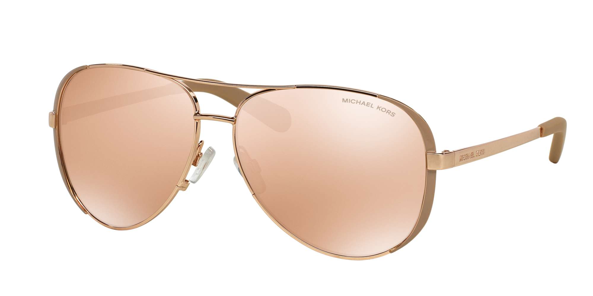 Rose Gold - Taupe / ROSE GOLD FLASH lenses