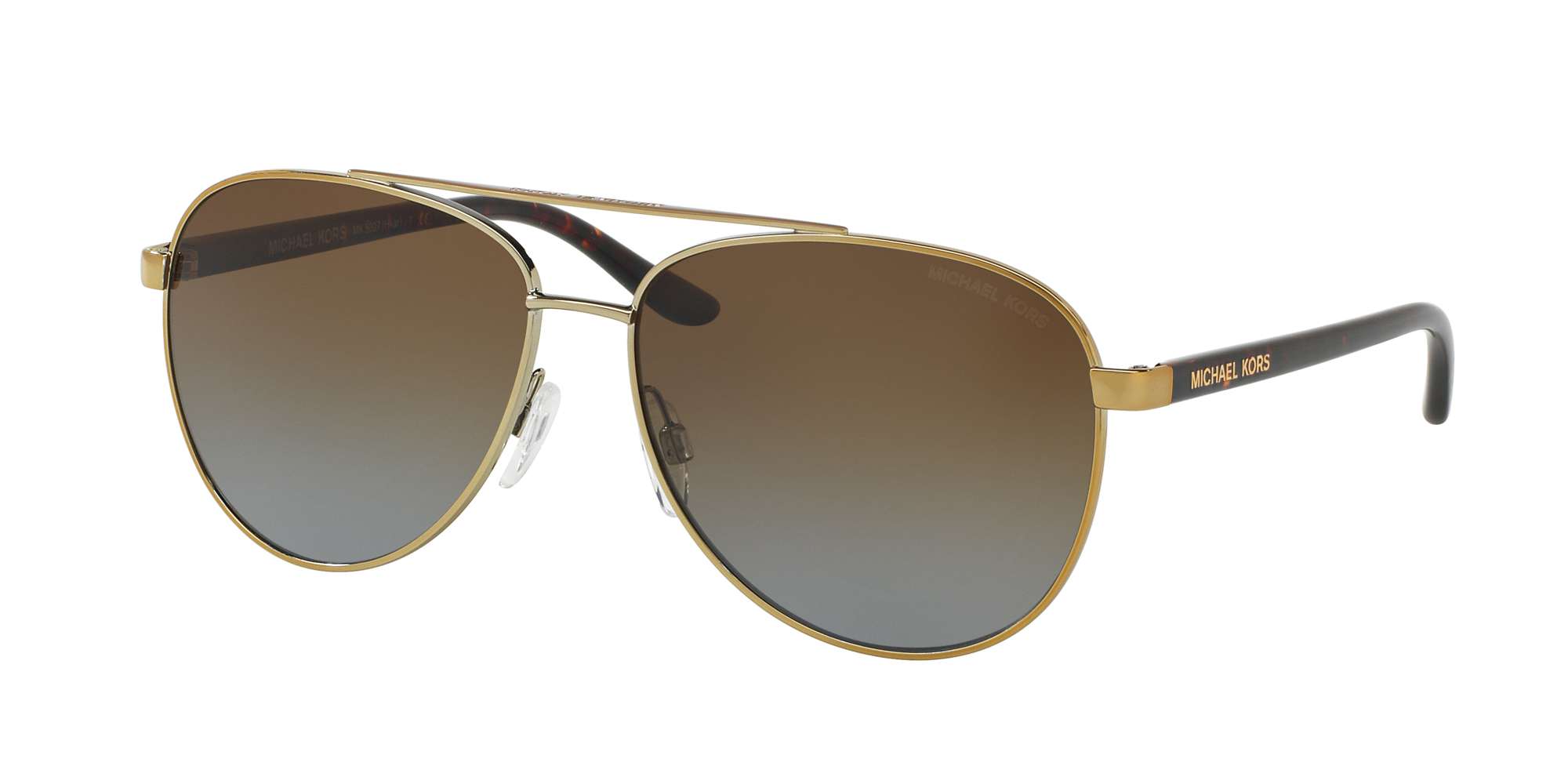 GOLD TORTOISE / BROWN GRADIENT POLARIZED lenses