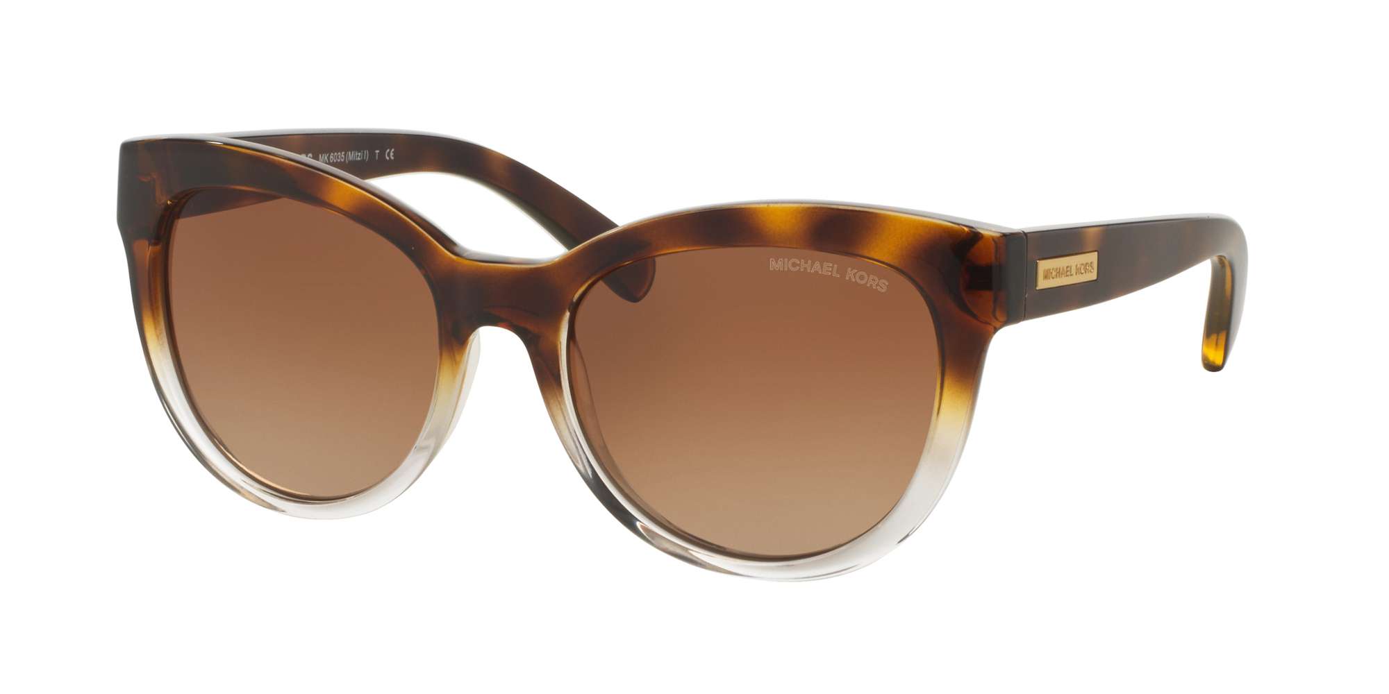 TORTOISE CLEAR / BROWN GRADIENT lenses