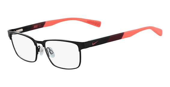(001) SATIN BLACK-TEAM RED (001)