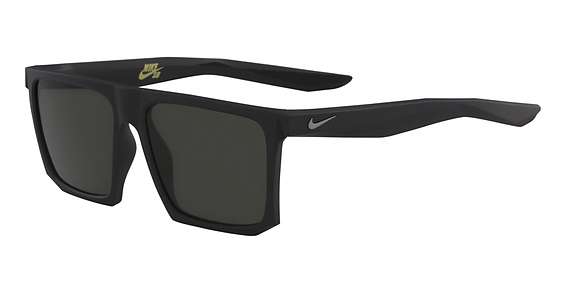(013) MATTE BLACK/GUNMETAL W/GRN LEN (013)