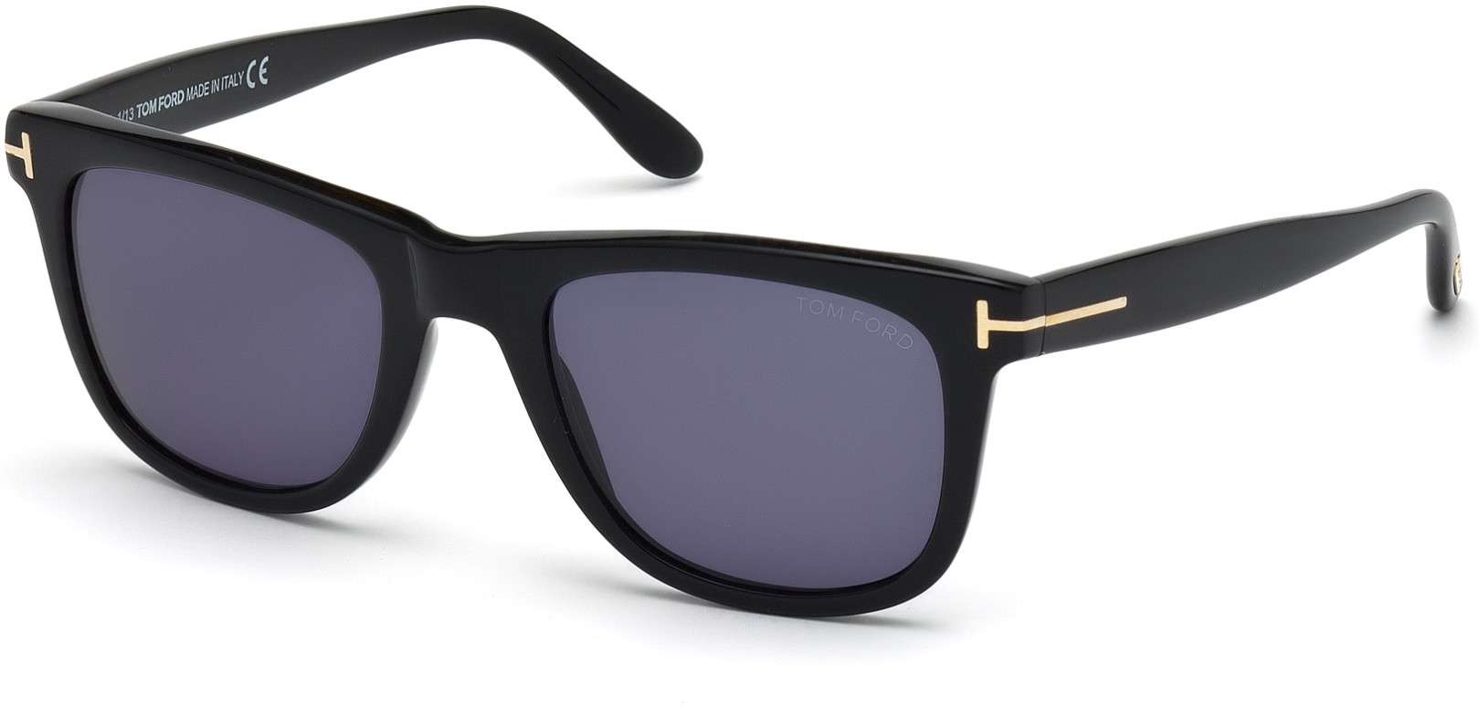 shiny black / blue