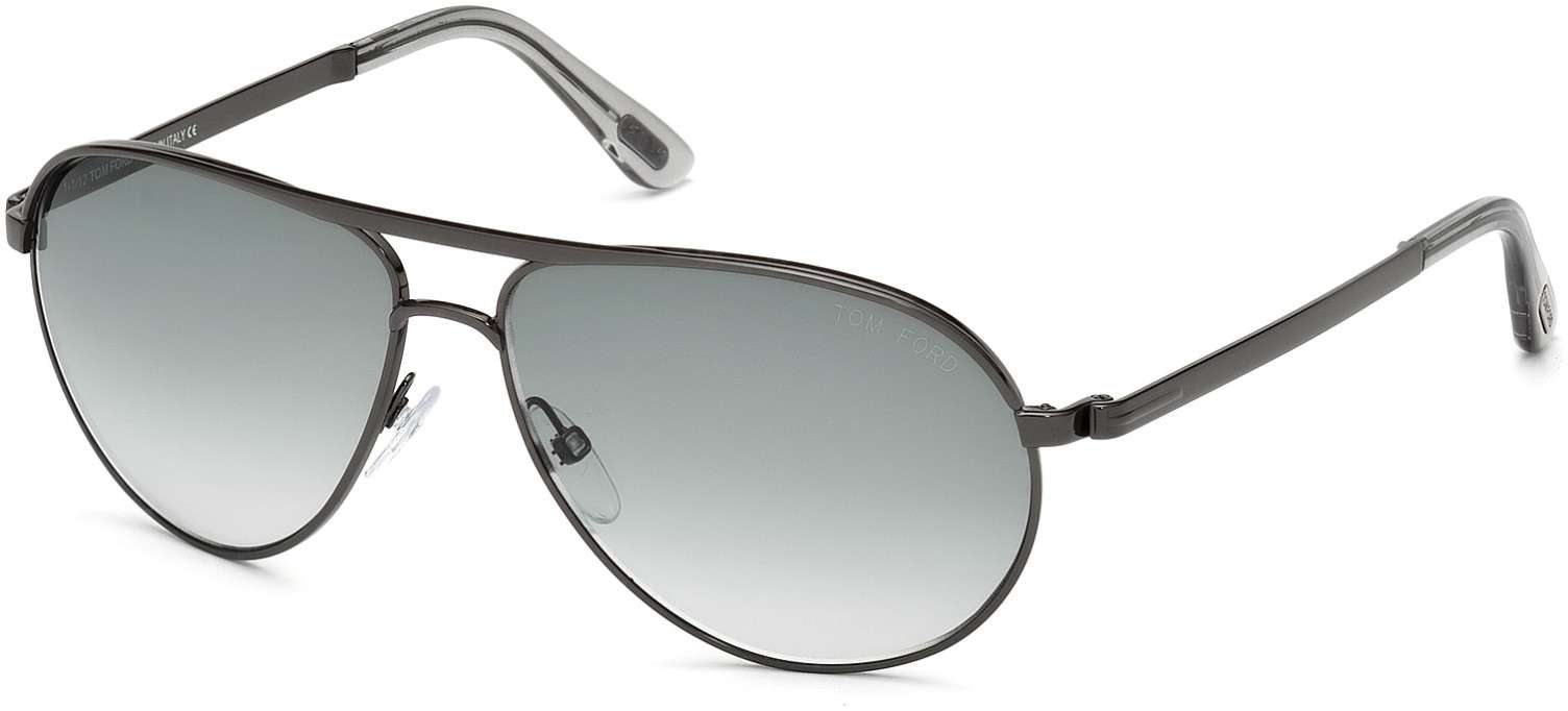 Shiny Gunmetal / Gradient Smoke lenses