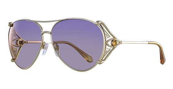 gold / gradient or mirror violet