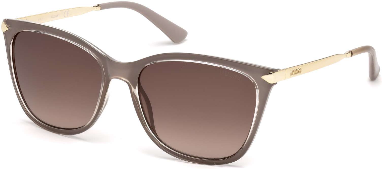 shiny beige / gradient brown