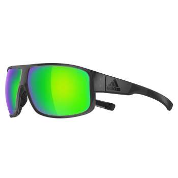 Coal Shiny / Green Mirror lenses
