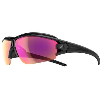 Black Matt / Lst Bright Vario Purple Mirror lenses