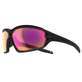 Black Matt / Lst Bright Vario Purple Mirror lenses