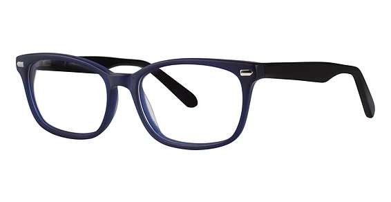 matt navy/black