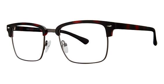 Demi Red/Brown W Dark Gun Rim