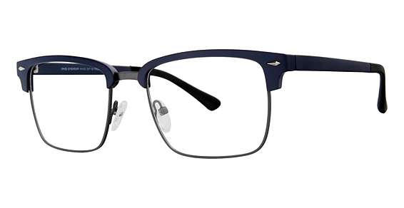 Navy/Brown W Dark Gun Rim