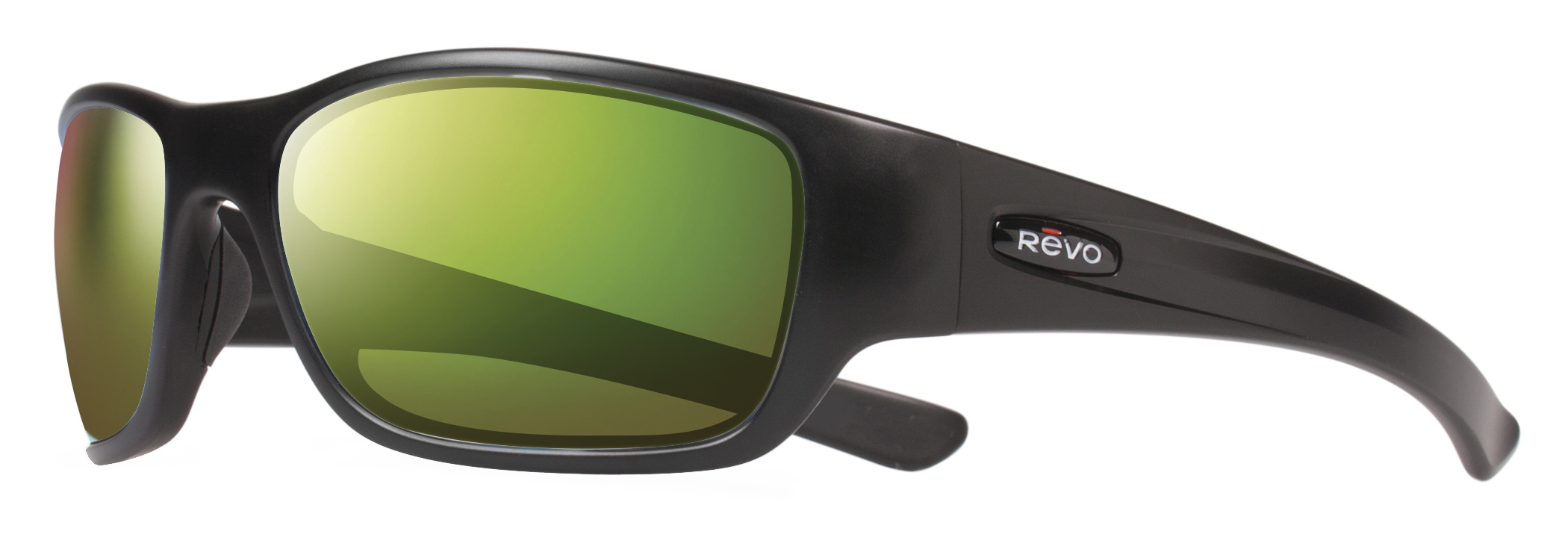 Matte Black / Green Water lenses