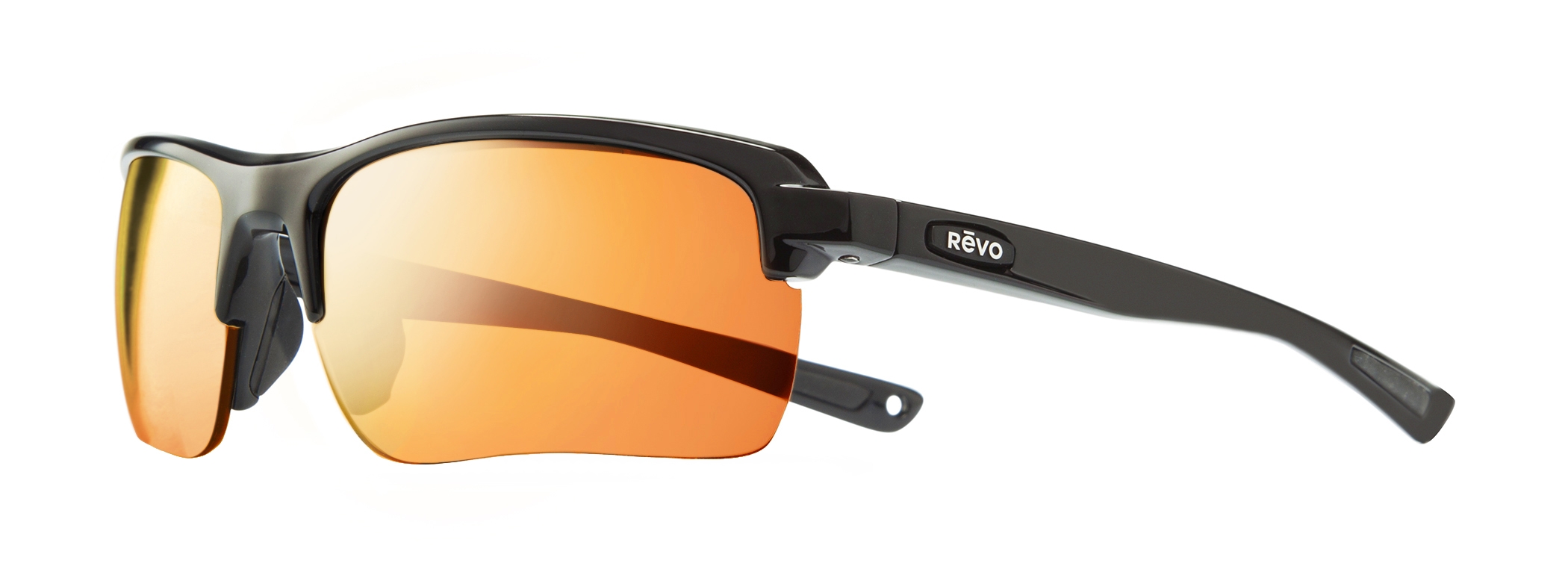 Matte Black / Solar Orange lenses