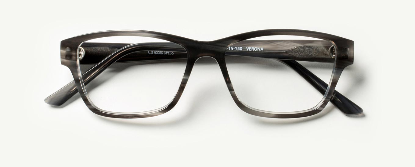 Carbon Black Streak / Clear lenses