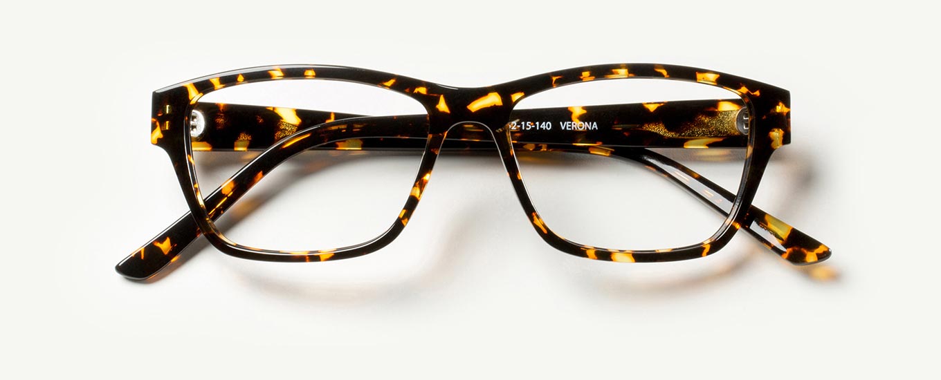 Sunset Tortoise / Clear lenses