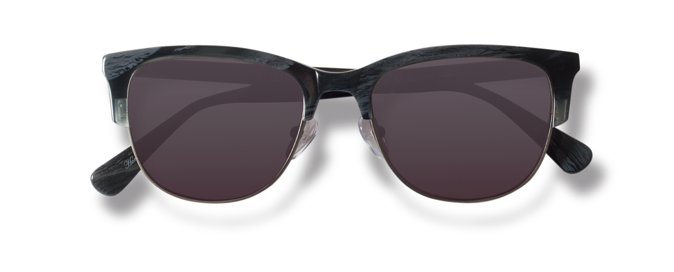 Black Horn / Grey lenses