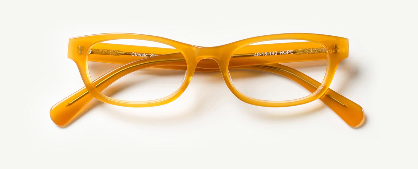 Blonde / Clear lenses