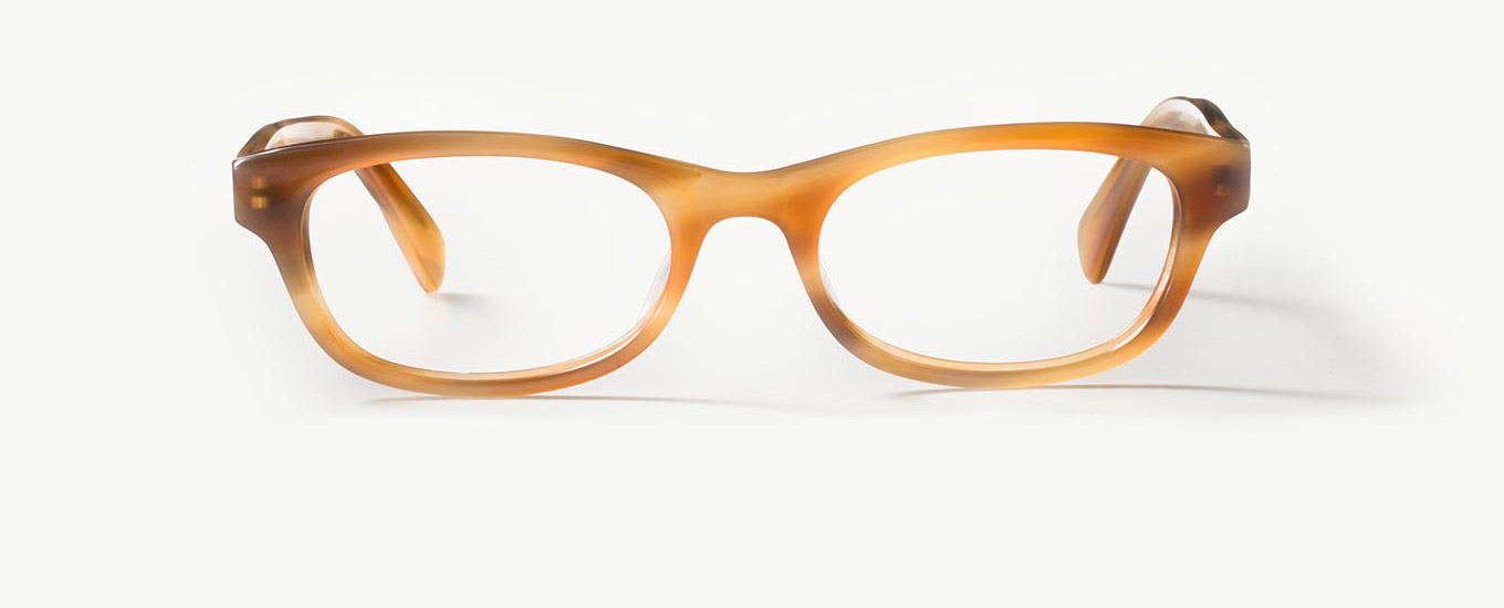 Caramel Horn / Clear lenses