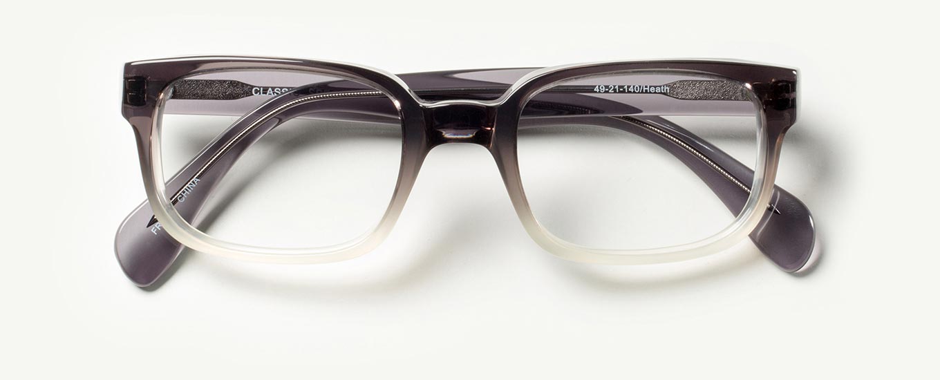 Grey Frost Fade / Clear lenses