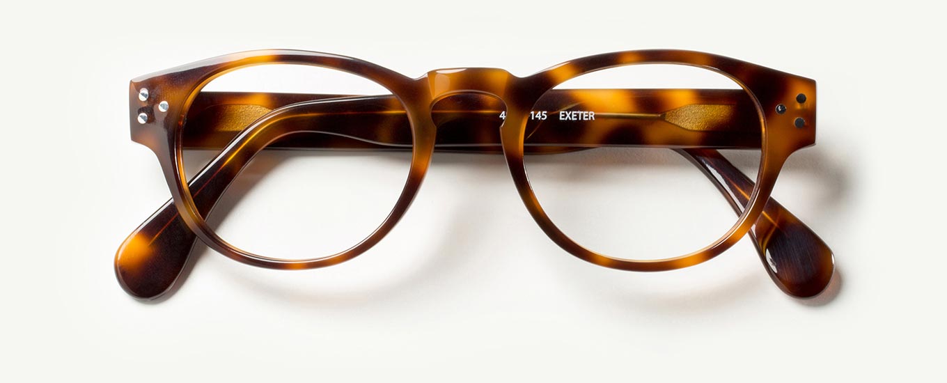 Exeter in Brandy Tortoise Classic Specs