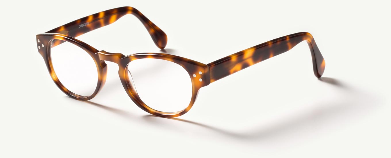 Brandy Tortoise / Clear lenses
