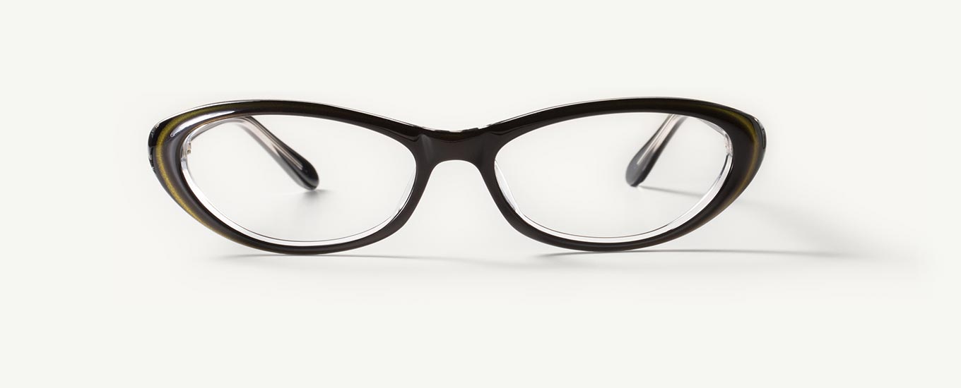 Black Crystal / Clear lenses