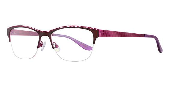 Satin Dark Brown & Fuchsia (10)