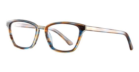 1-Brown & Blue Marbled & Gold (10)
