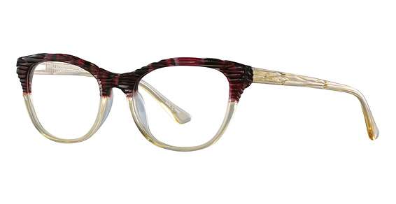 Dark Brown & Raspberry Marbled & Light Crystal Yellow (10)