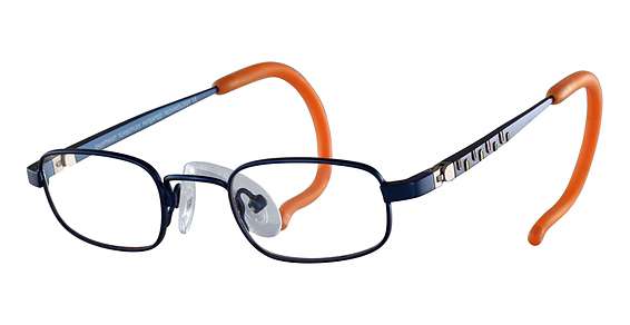 Matte Royal Blue & Orange & Yellow With Orange Cable (50)