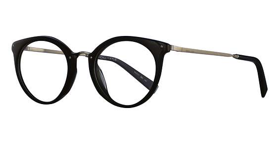 Black With Satin Light Gold (001)