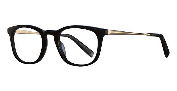 Black With Shiny Classic Gold (001)